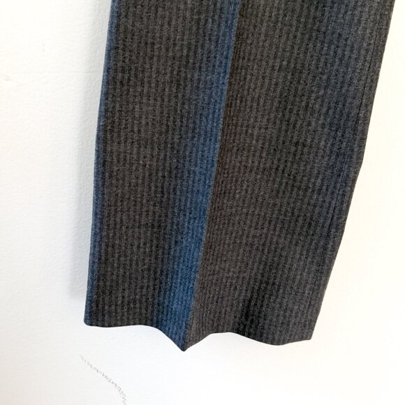 theory // gray wool striped blazer + trouser set (blazer 0 / trousers 2) - Picture 12 of 16